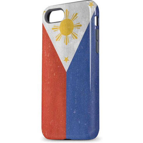 Philippines Flag Distressed iPhone 7 Pro Case